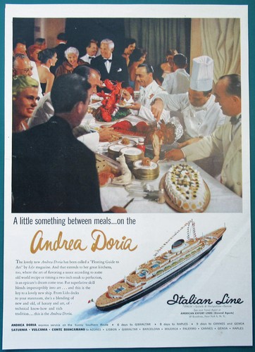 1953 italian cruise line - 1953,