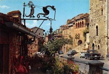 Cartolina Assisi Via
