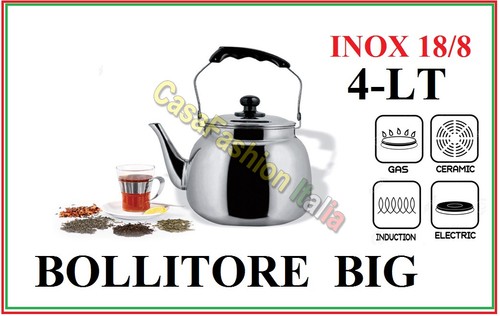Bollitore inox gigante litri - 4,