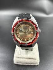 Vintage Flevil Jumbo diver automatic watch, bakelite bezel