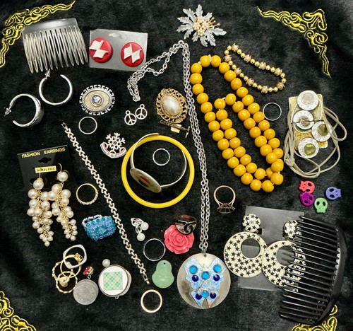 Lot bijoux anciens vintage - bijoux,