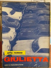 libretto uso manutenzione auto storiche