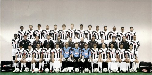 Cartolina squadra udinese - cartolina,