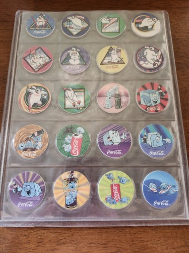 Coca cola pog set - 40,