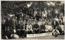 Como Club Badile Giardini pubblici animata viaggiata 1924 formato Piccolo