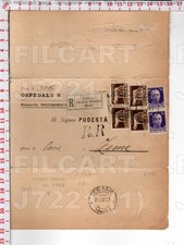 J7221 FOGLIO NOTIFICA 1931