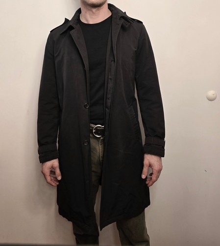 Prada cappotto trench nero - nero,