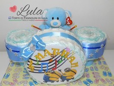 Torta Pannolini Batteria +