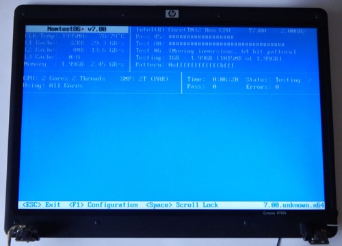 Compaq 6720s display - hp,