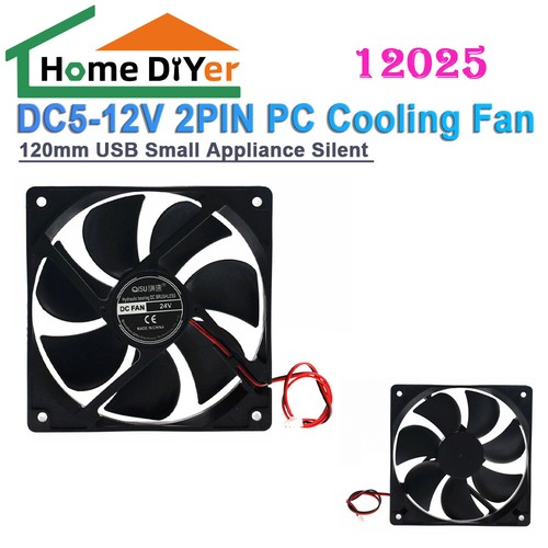 Dc5 12v 2pin - 2pin, ventola