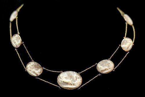 Antico collier choker - greco, 10