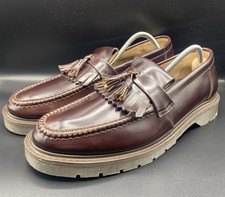 Mocassini uomo Loake sangue di bue nappa pelle nuovi taglia UK 12