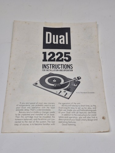 Doppio giradischi stereo 1225