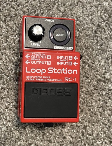 Boss loop station pedale - loop,