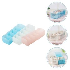  3 PCS Scatola Porta Oggetti Con Scomparti Scatole Di Immagazzinaggio