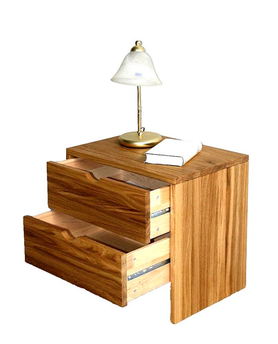 Comodino legno massello - comodino,