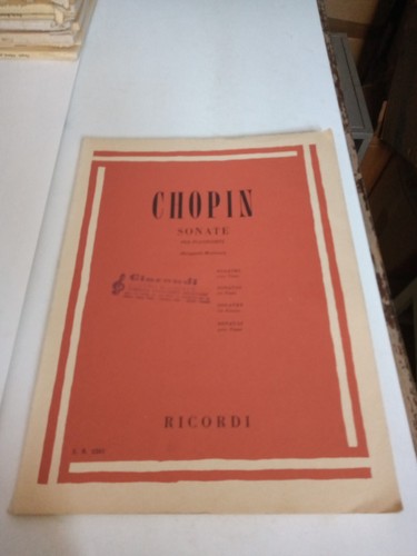 Sonate per pianoforte chopin - per,