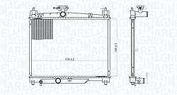 Radiatore acqua motore toyota - acqua,