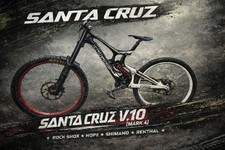 Bicicletta Santa Cruz, V.10