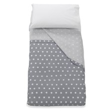 Italbaby Set lenzuola lettino completo 3 pz STARLETTE Grey 020 1008 005