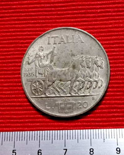 Lire 1936 vitt eman iii - 20, vitt.