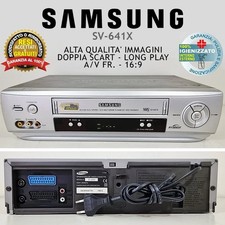Videoregistratore vhs samsung - videoregistratore,