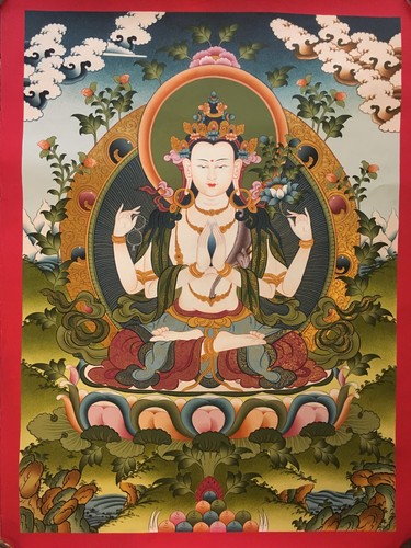 Quadro thangka - thangka, di