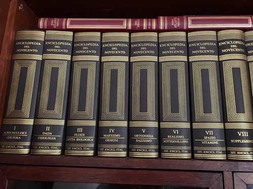 Enciclopedia del novecento - enciclopedia,