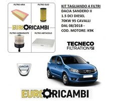 TAGLIANDO 4 FILTRI TECNECO