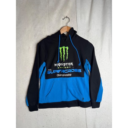 Felpa con cappuccio monster - con,