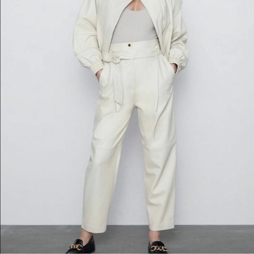 Pantalone zara pelle - zara,