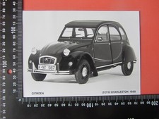1988 - 3 FOTOGRAFIE CITROEN - 2 CV 6 CHARLESTON - AX - CX TRD TURBO -