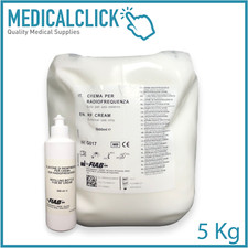 Crema conduttiva per radiofrequenza Tecar Terapia sacca 5 kg e diatermia  5 L