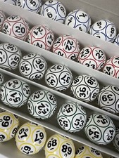 Bingo balls 1-75