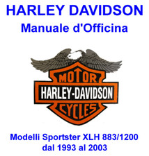 HEARLEY DAVIDSON 883 MANUALE OFFICINA - Sportster XLH 883/1200 dal 1993 al 2003