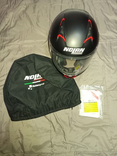 Casco nolan n87 nero - /rosso, mai