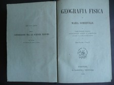 Geografia Fisica Geologia Vegetazione Insetti Pesci Rettili Libri Antichi 1868