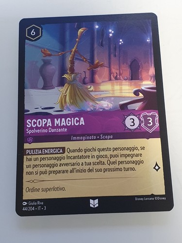 Tcg disney lorcana scopa - disney,