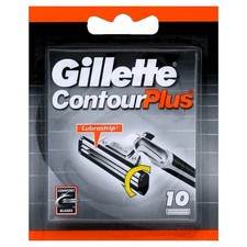 Gillette Contour Plus Lamette Di Riabio - 10 Pz