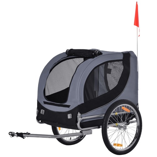 Rimorchio bici per cani taglia - cani,
