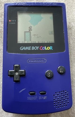 Nintendo gameboy color viola - nintendo,