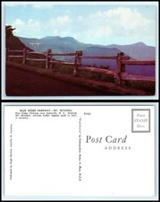 NORTH CAROLINA Postcard - Blue