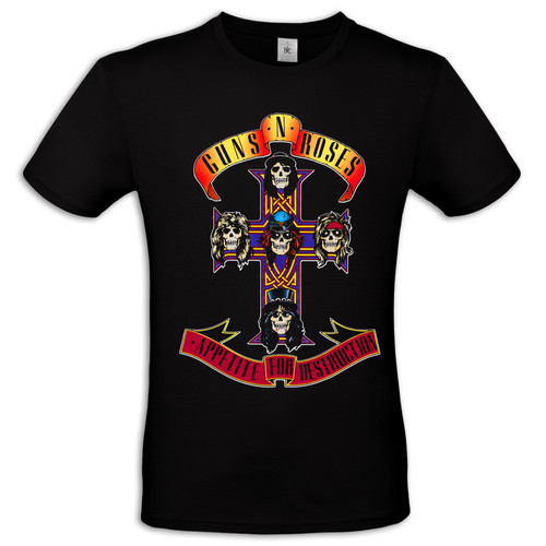 Maglietta uomo guns roses - uomo, n