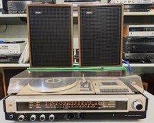 PHILIPS 22 AH-970 GIRADISCHI AMPLIFICATO VINTAGE CON CASSE  (1974) ***PERFETTO**
