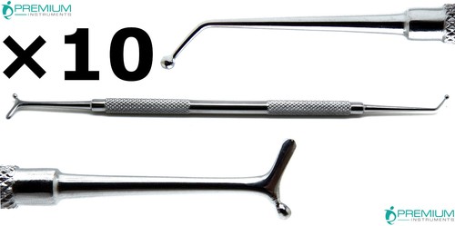 10x bruciatore sfera dentale - 10x,