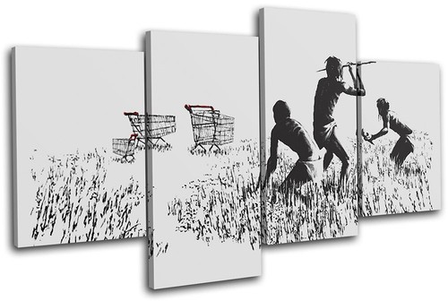 Trolley hunters banksy - trolley,