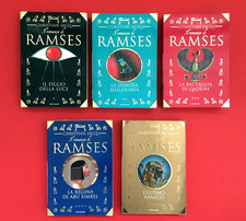 Il Romanzo di Ramses. 5 volumi-Christian Jacq-Mondadori-Saga completa