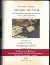 Zibaldone pensieri nuova - di,