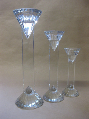 Set graduated crystal - set, 3