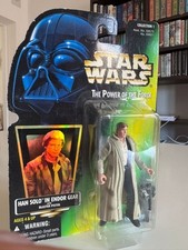 Star Wars Figur Han Solo In Endor Gear With Blaster Pistol  Kenner 1996 Y426